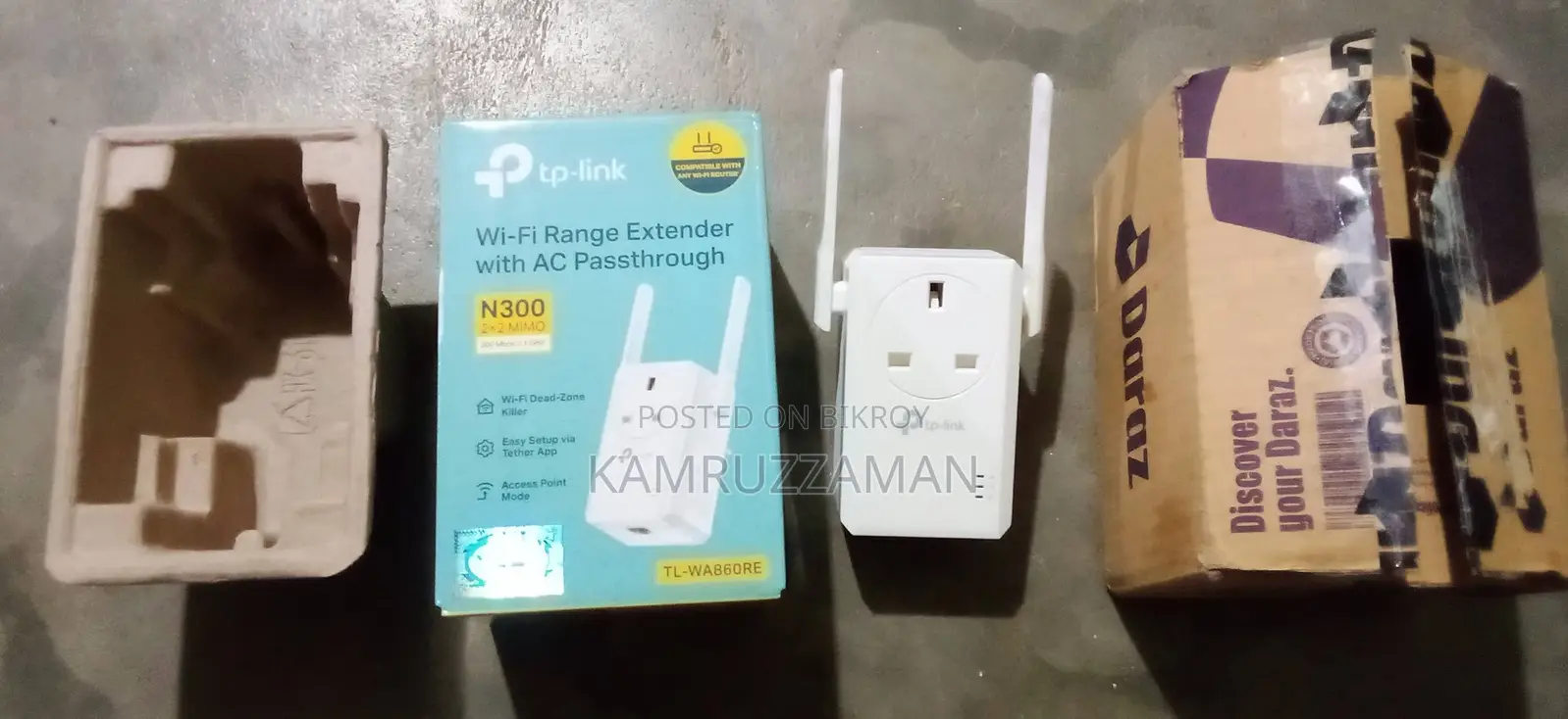 TP-Link TL-WA860RE Range Extender with AC Passthrough