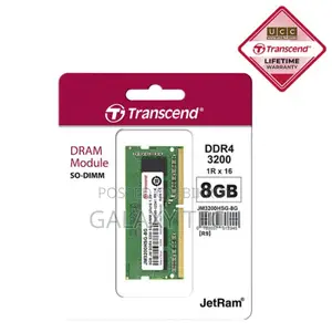 Transcend 8GB JM DDR4 3200MHz SO-DIMM