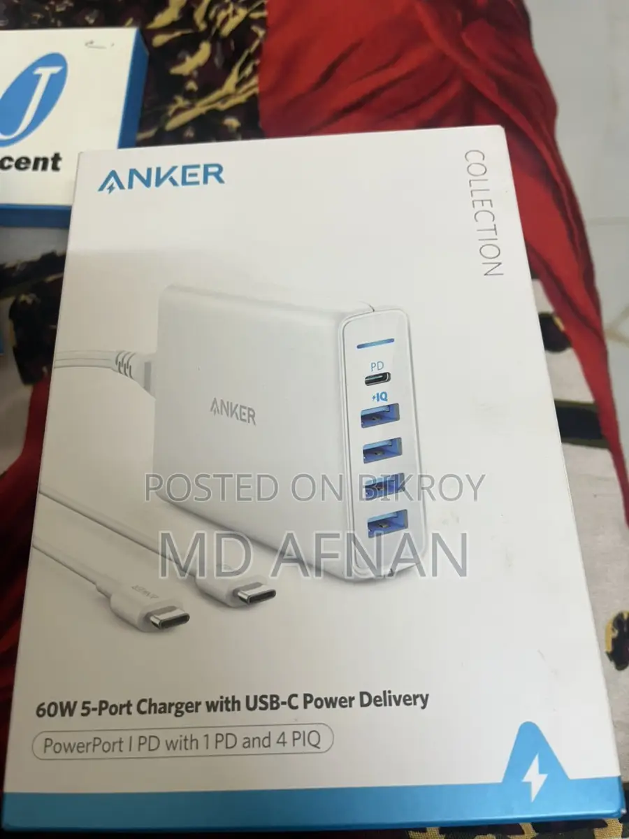 Anker PowerPort I PD 60W 5‑Port Charger