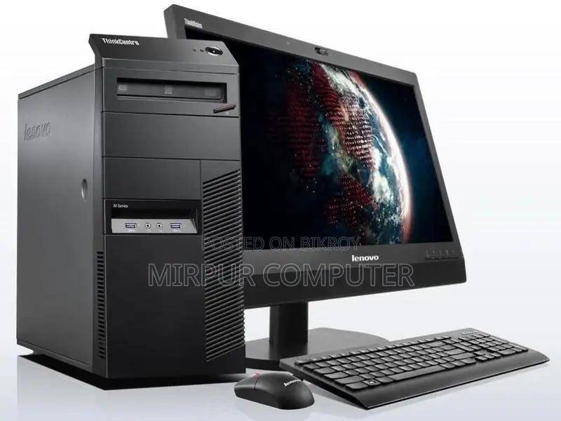 Desktop pc Core i5.4gen.LED 19 Lenovo+HD 250HB.RAM 8GB