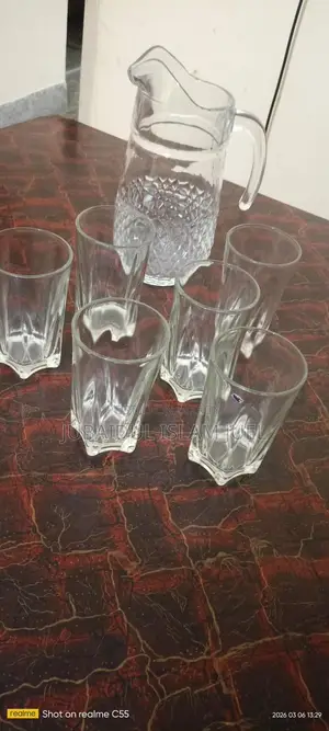 Cup Set, Jug, Juice Glasses.