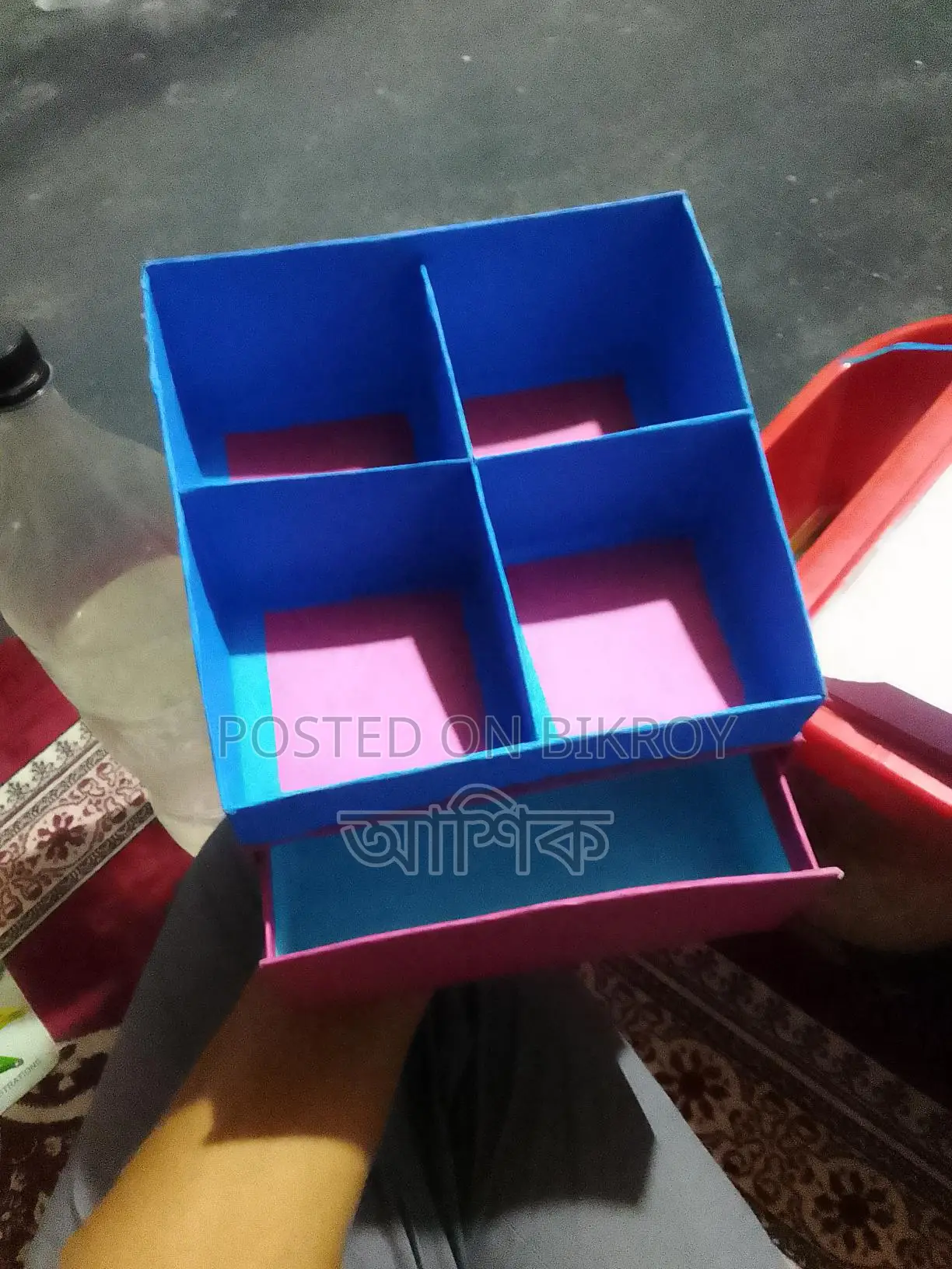 Ornament Box Made of Hardboard