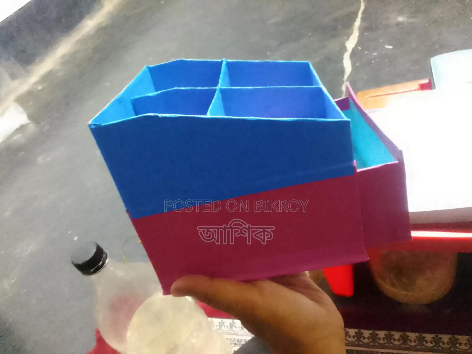 Ornament Box Made of Hardboard