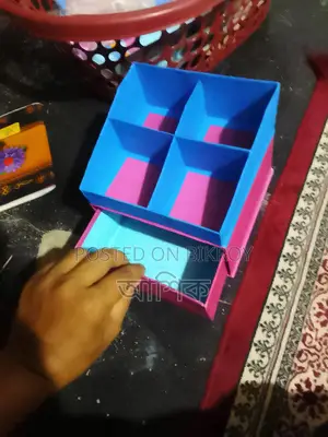 Ornament Box Made of Hardboard
