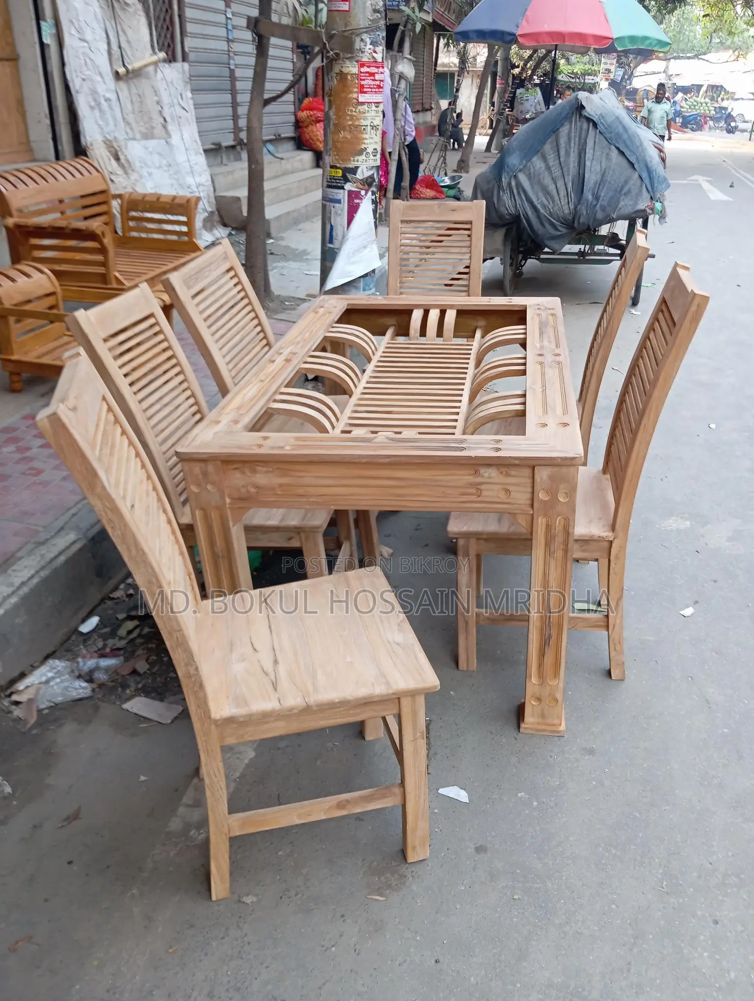 Dining table Chittagong Segun wood