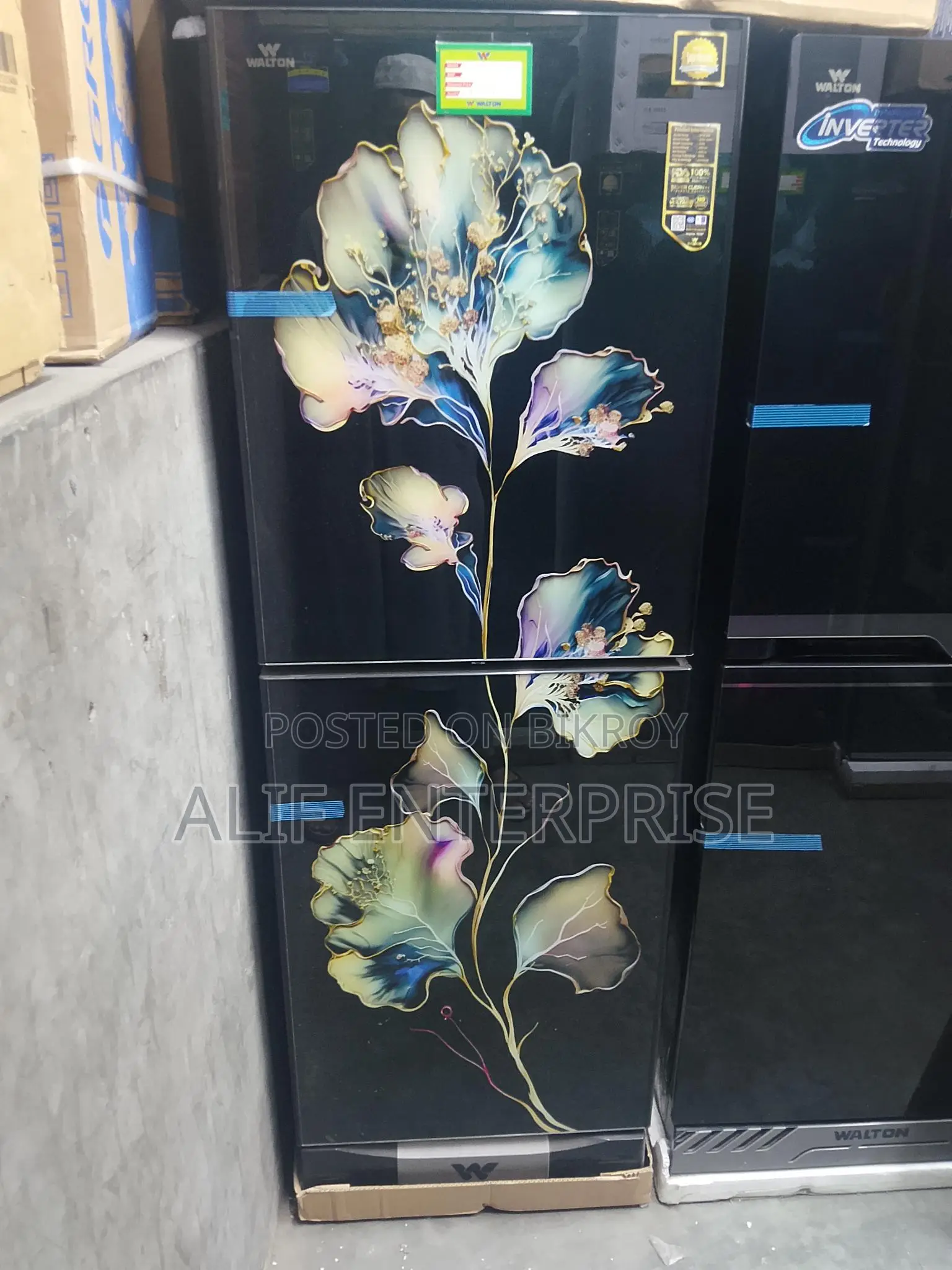 250 লিটার ওয়ালটন ডিসকাউন্টেড ফ্রিজ মডেল :WFB-2E0-GDXX-XX