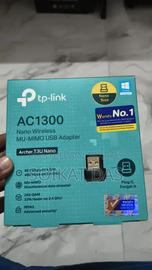 Tp-link Archer T3U Nano AC1300 Dual Band Mu-mimo USB WIFI Adapter