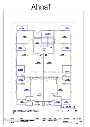 1200 SFT Cosy Family flat now available in Mirpur-Book
