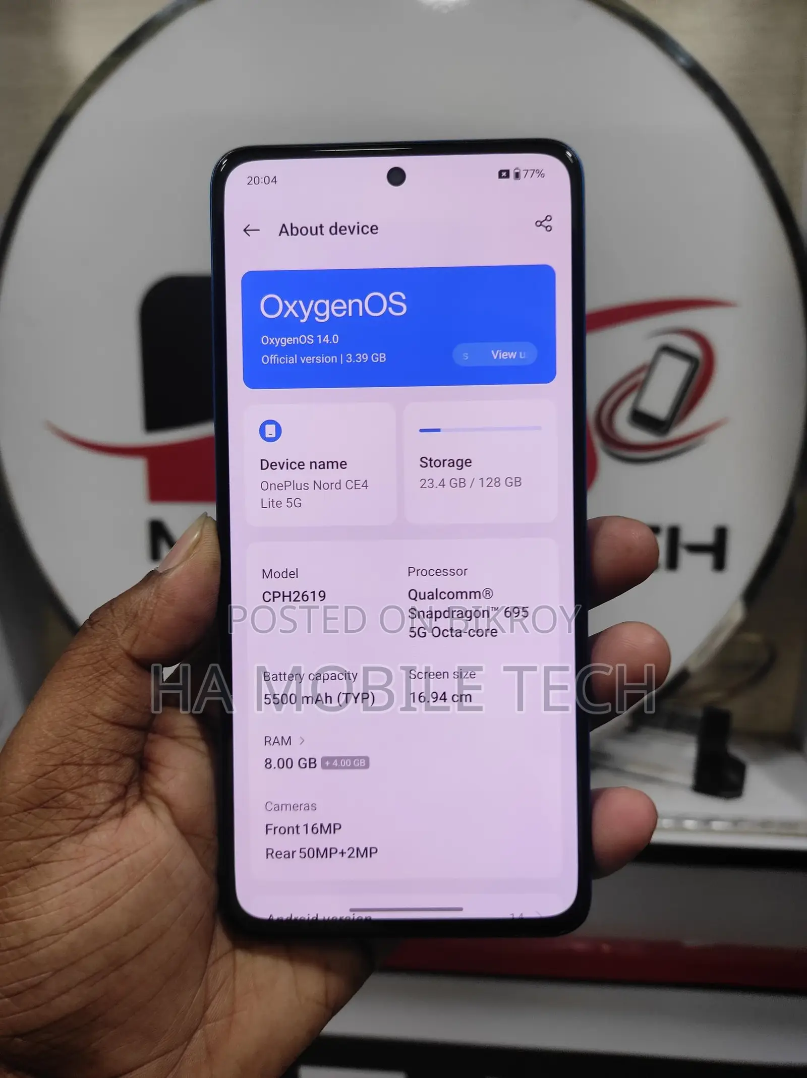 OnePlus Nord CE 4 Lite (Used)