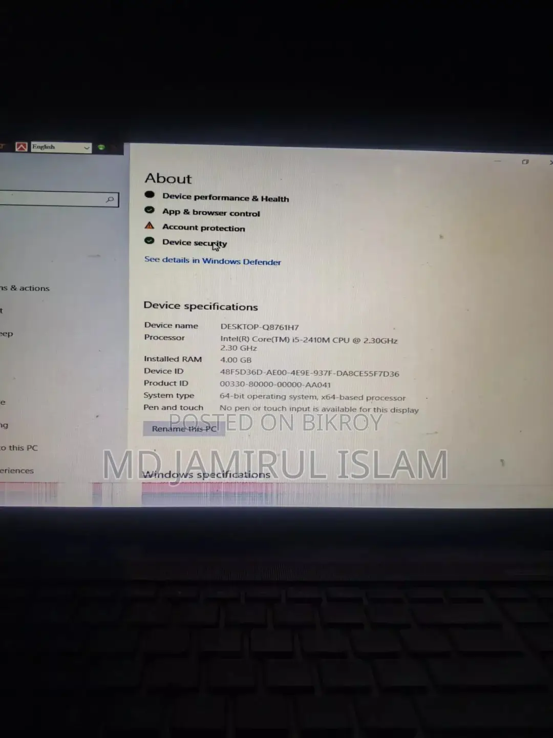 Hp Laptop