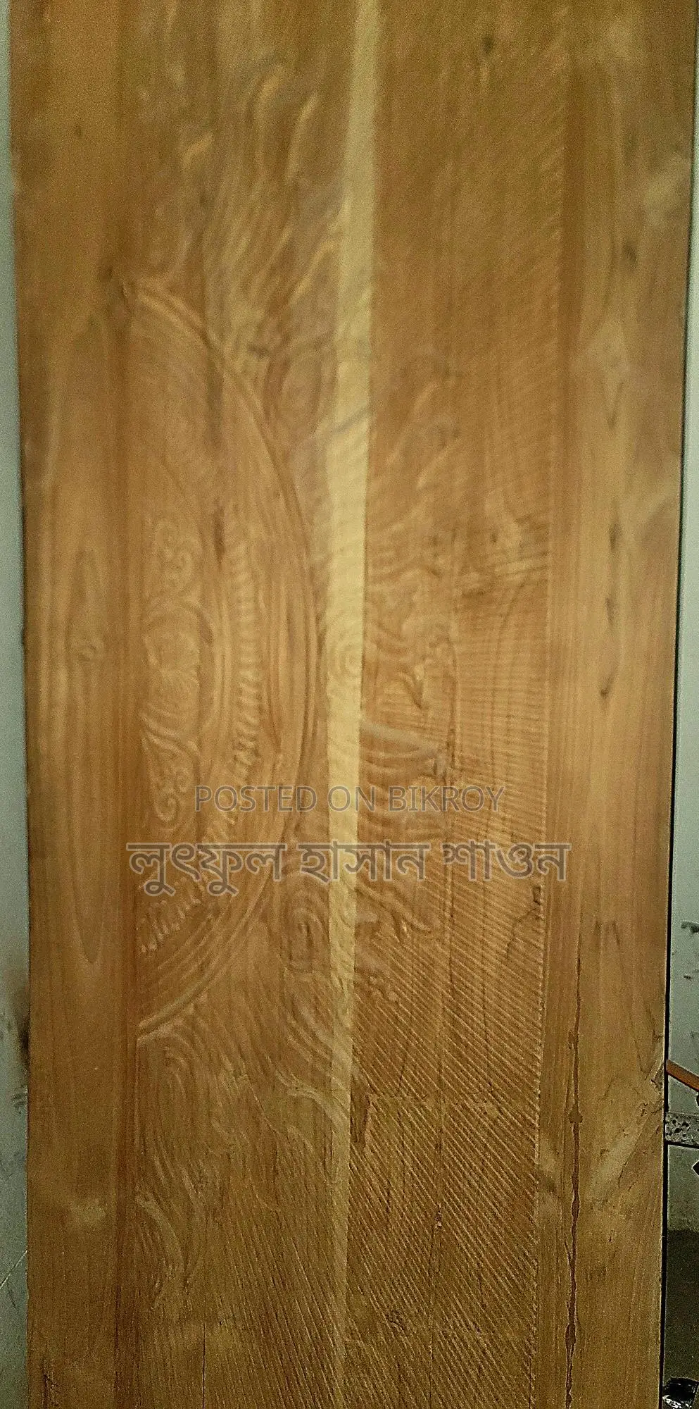 ডাবল ডোর/দুই পাল্লার সেগুন কাঠের প্রধান দরজা