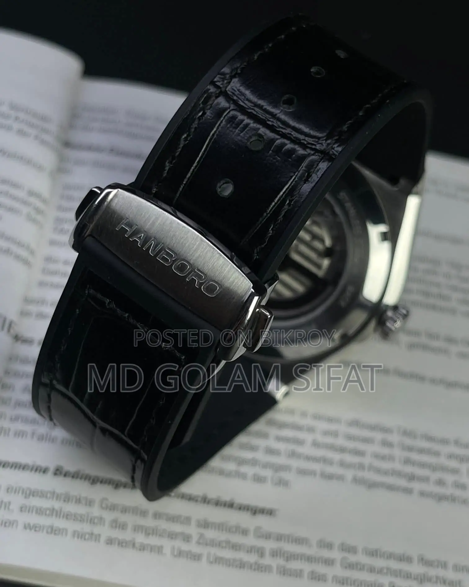 Hanboro Watch Authentic Official Box Men