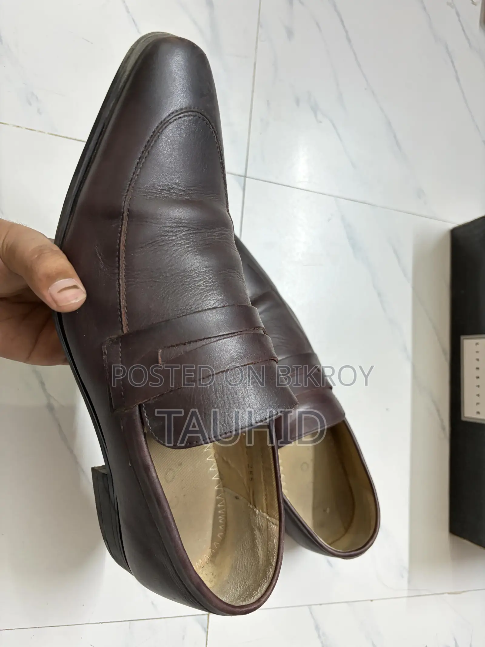 Pure Leather Loafer Shoe