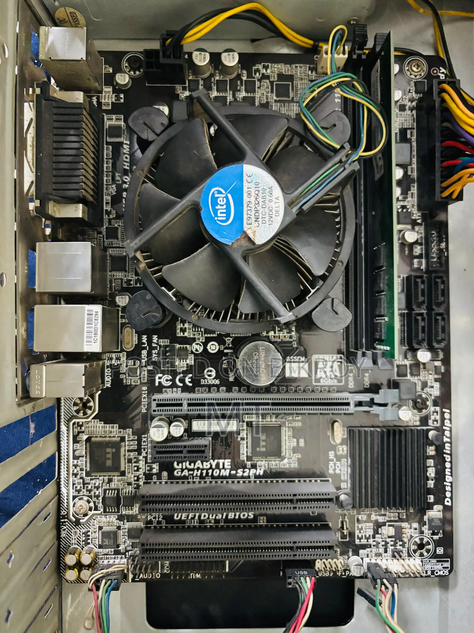 Core i3 6th gen CPU - H110M মাদারবোর্ড ও 4gb Ram কম্বো