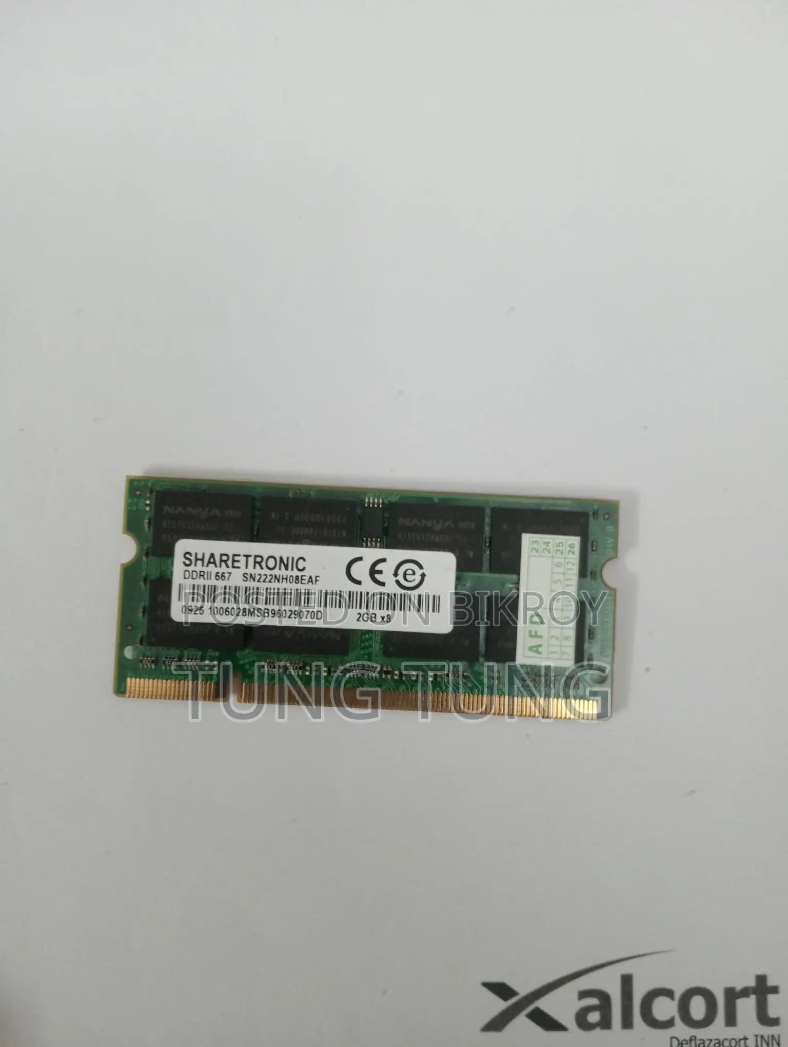 2GB DDR2 Laptop RAM 667MHz with Warranty