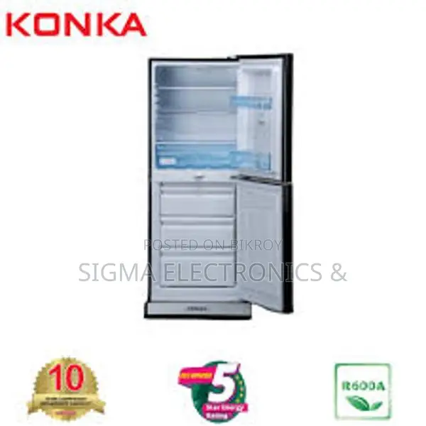 KONKA Refrigerator-2-Door, Bottom Freezer (200 Ltr)