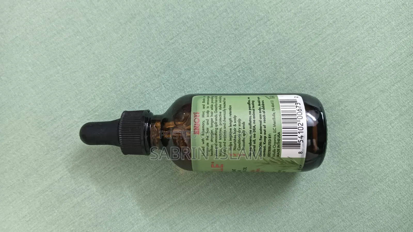 Mielle Rosemary Mint Scalp & Hair Strengthening Oil 59ml