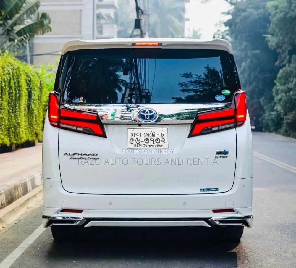 Alphard Business Class For Rent