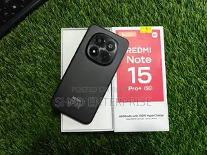 শাওমি রেডমি নোট ১৫ প্রো প্লাস ৫১২ জিবি ব্ল্যাক