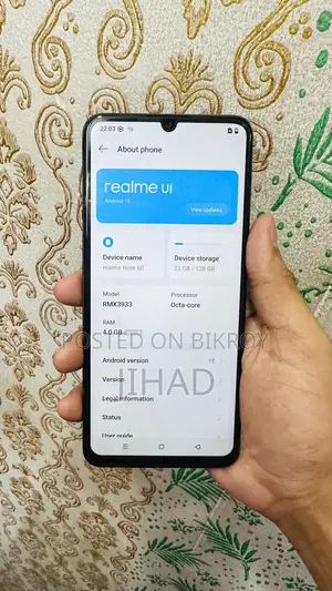 Realme note 60 (Used)