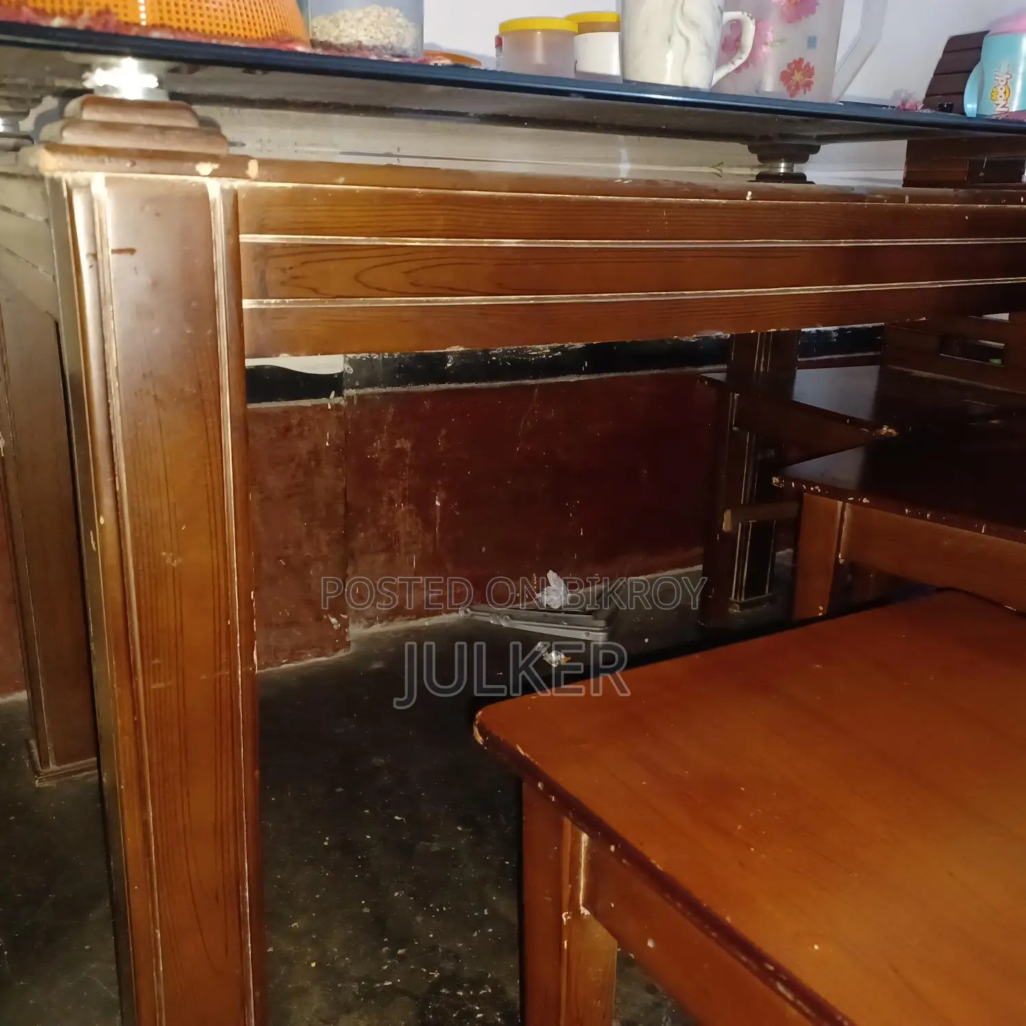 Dinning Table 6 Chair MDF
