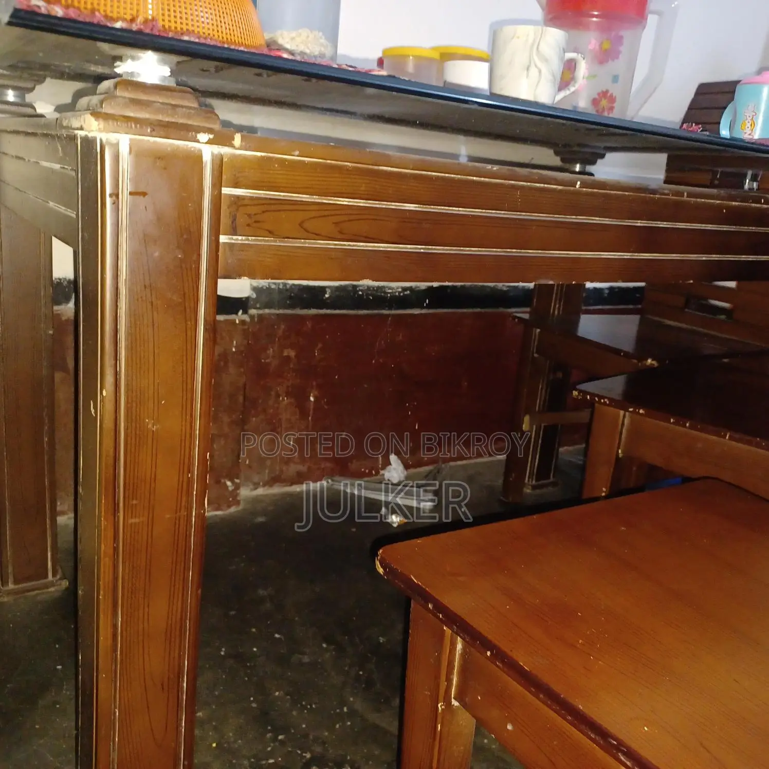 Dinning Table 6 Chair MDF
