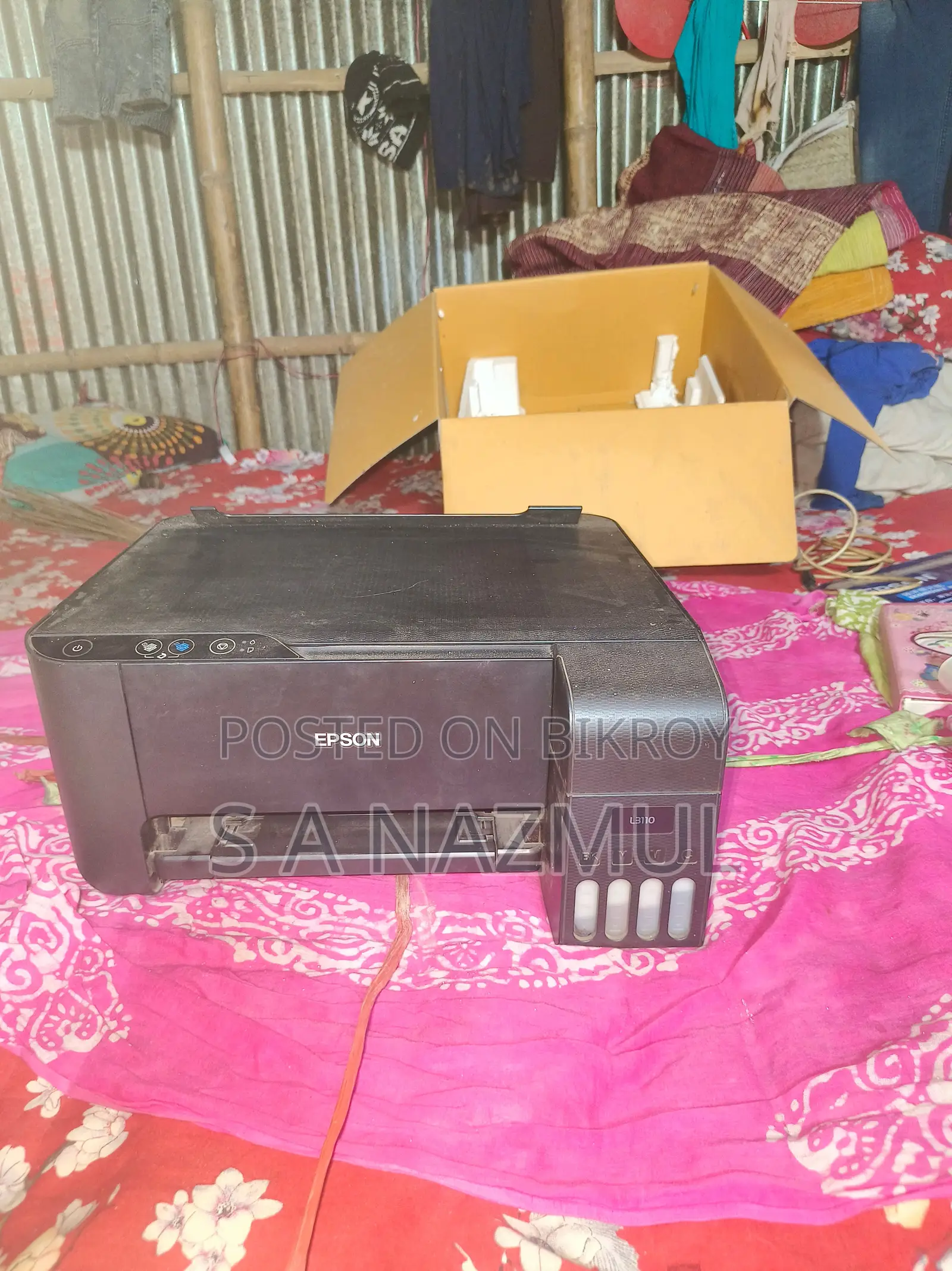 Epson L3310 Multifunction Printer Print, Scan, Copy – ভালো কন্ডিশন