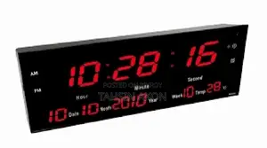 Digital Led Clock ডিজিটাল দেয়াল ঘড়ি
