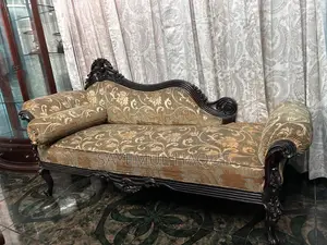 সেগুন কাঠের তৈরি সোফা, ডিভান সেট ও টেবিল।