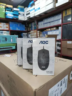 AOC International Brand Optical Mouse with 1-Year Guarantee