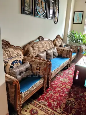 সম্পূর্ণ সেগুন কাঠের সোফা সেট