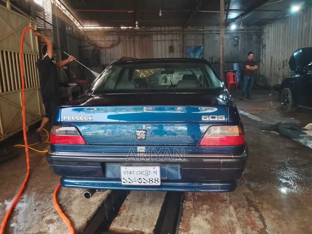 Peugeot 605 1995 Blue