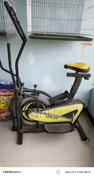 Orbitrac Exercise Cycle - Black & Yellow