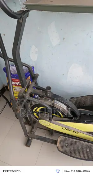 Orbitrac Exercise Cycle - Black & Yellow