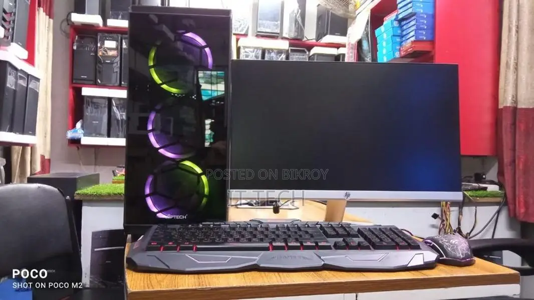 HP M22F 22" LED ! Cor i7™গেমিং 8GB RAM_1TB/128GB SSD 4GB GRPX PC!