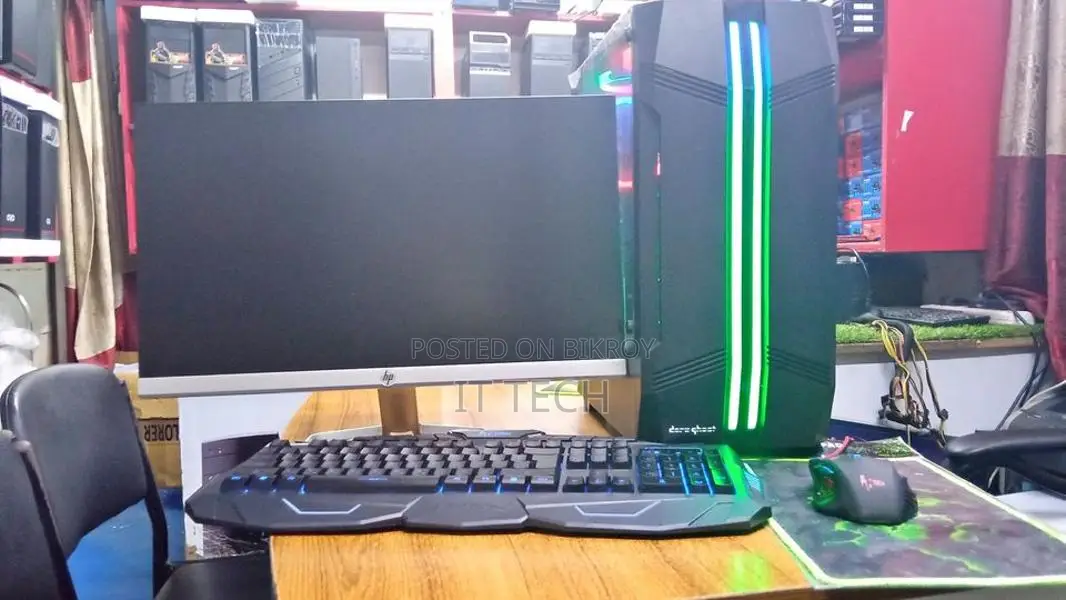 HP M22F 22" LED ! Cor i7™গেমিং 8GB RAM_1TB/128GB SSD 4GB GRPX PC!