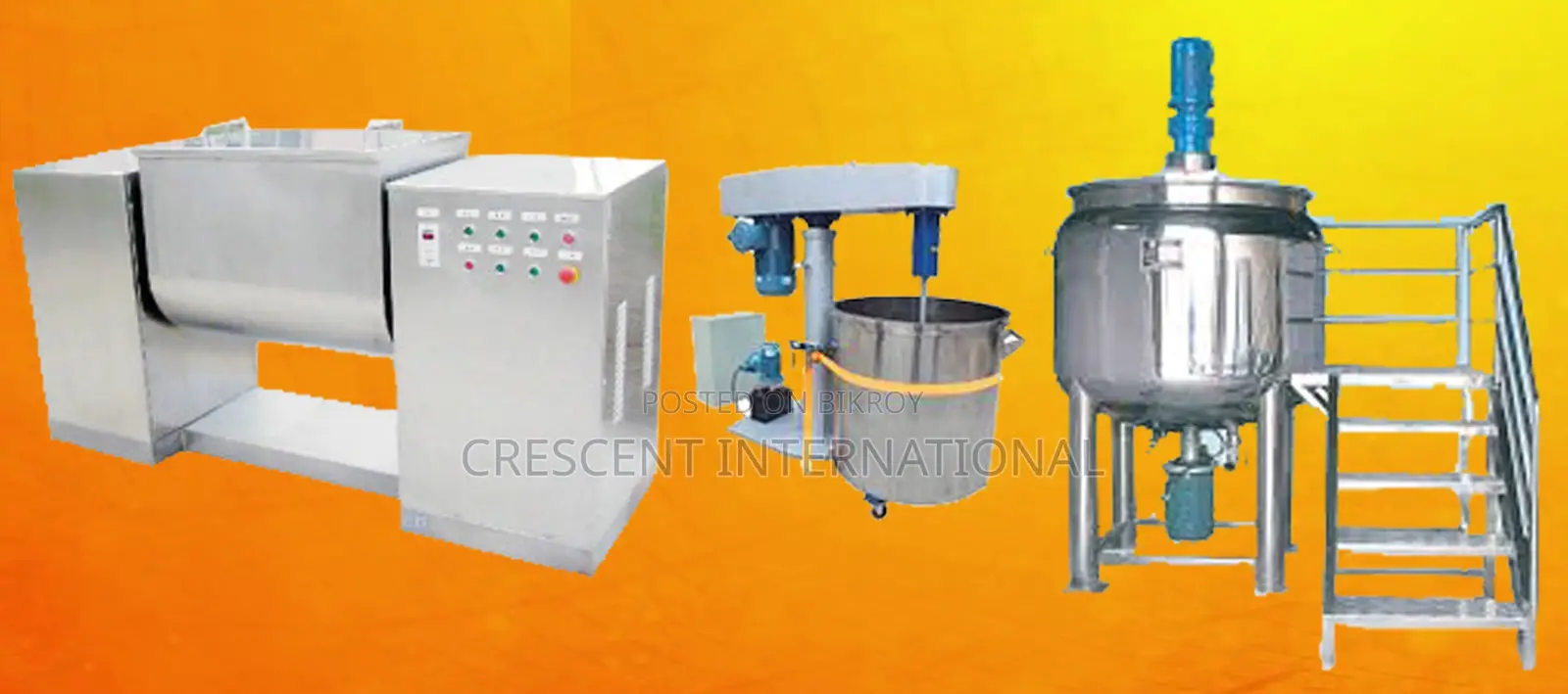 High Viscosity Liquid Chemical Making/Mixer/Dissolver Machine