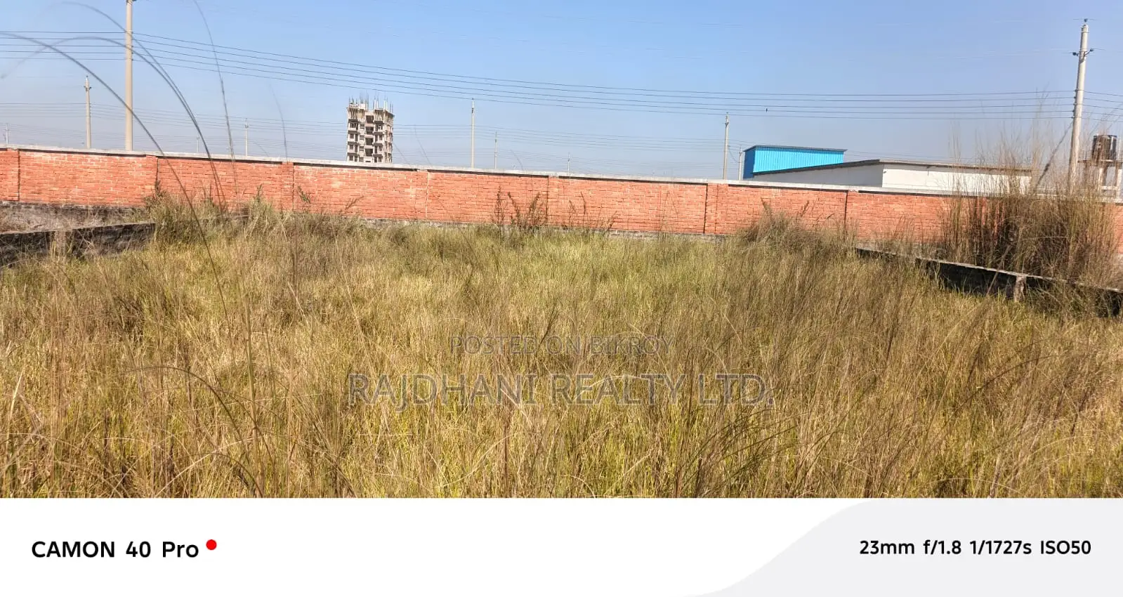 5 katha plot for sale in Block P, Bashundhara Residential Area.