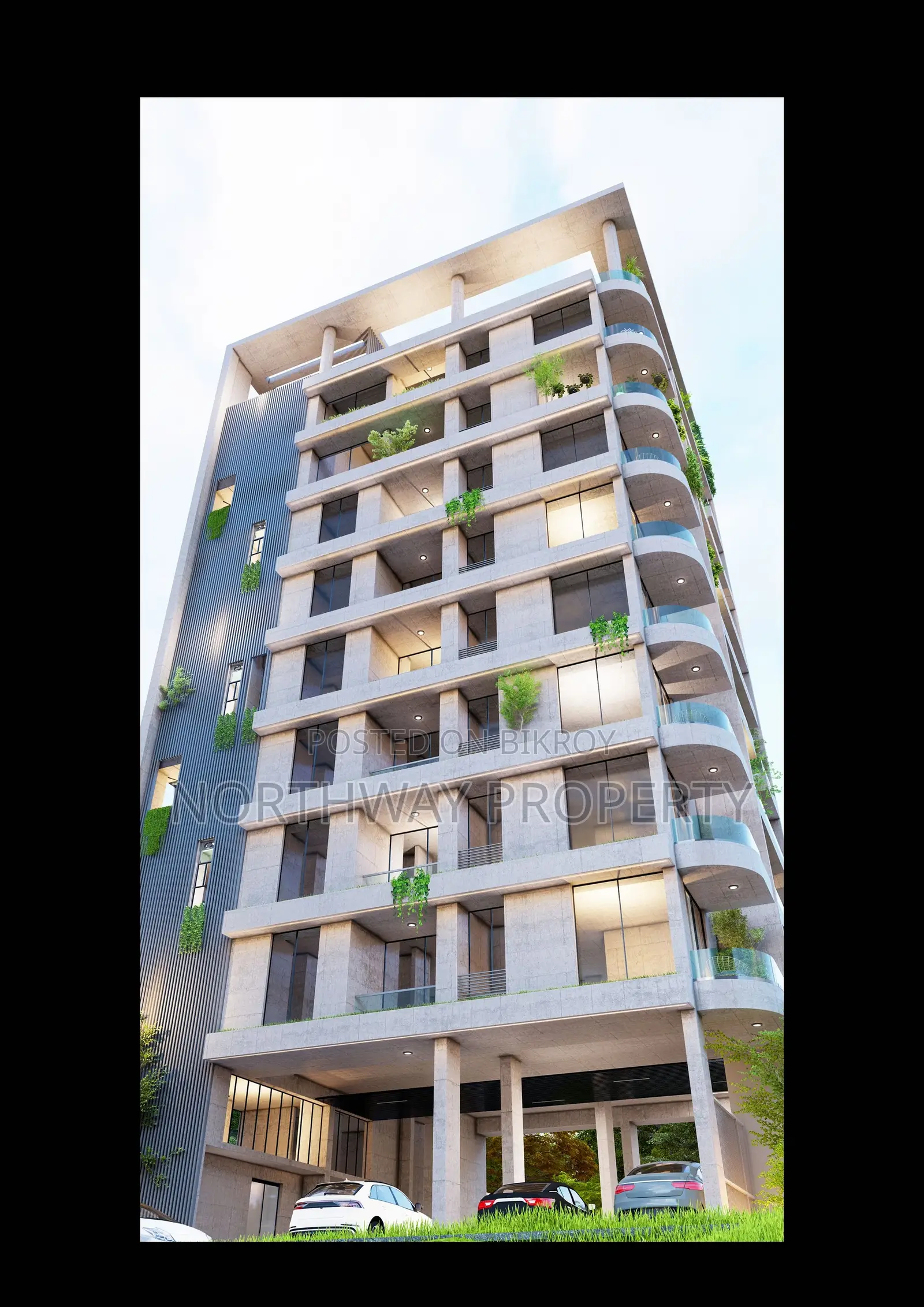 North Facing 4 bed apartment at Jolshiri Abason
