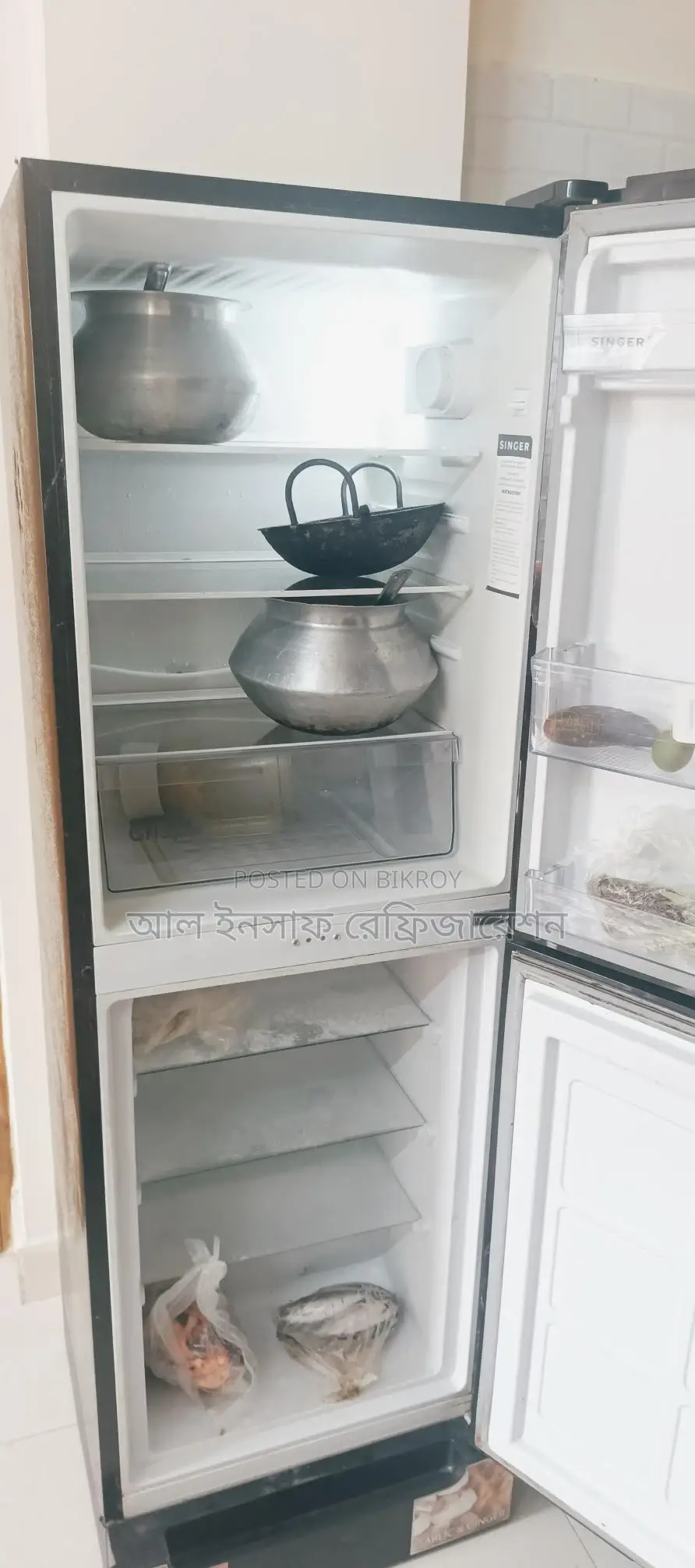 Singer 265 Liter Fridge for Sale