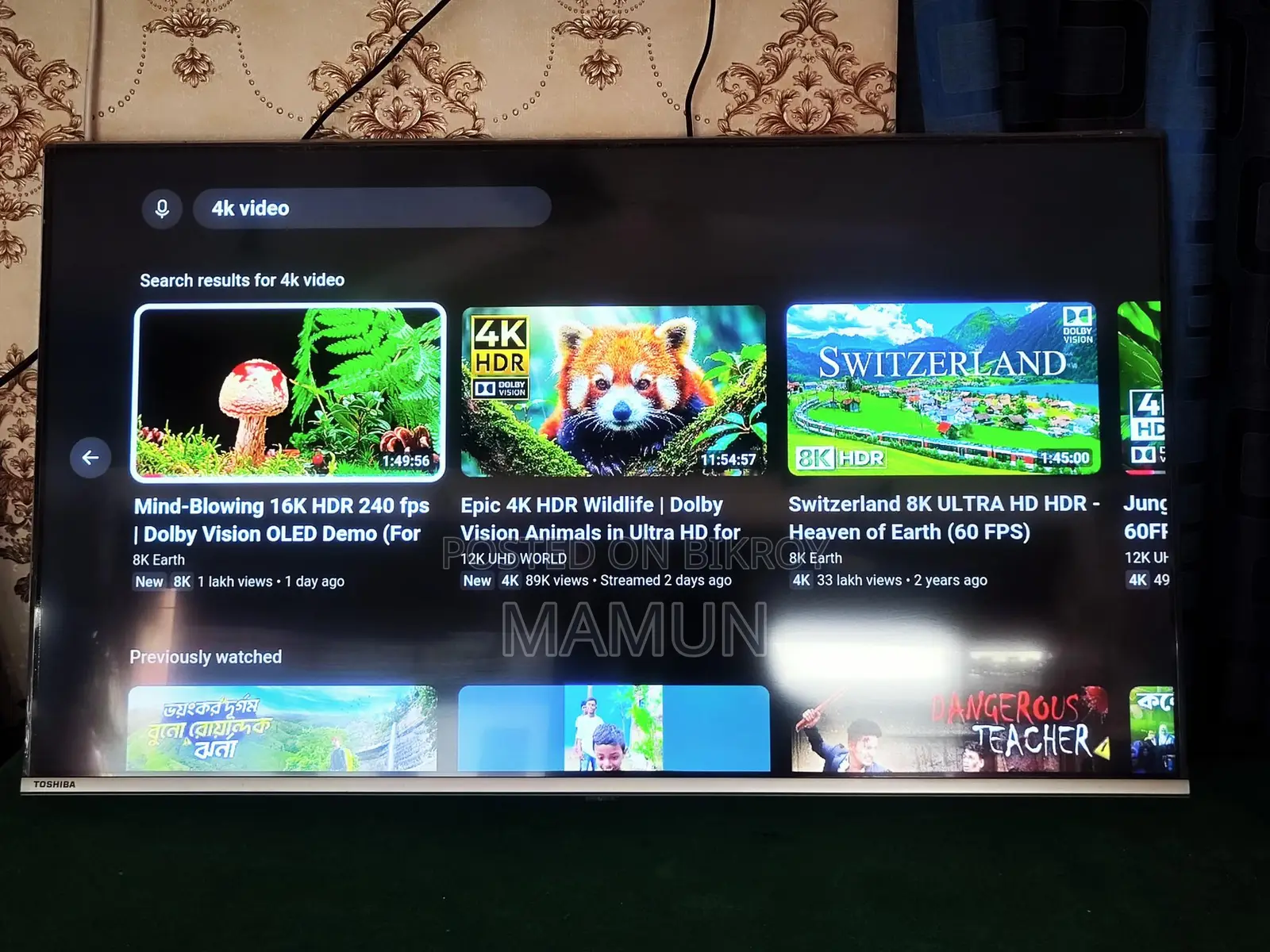 Toshiba 43" Smart TV with Replacement Guarantee