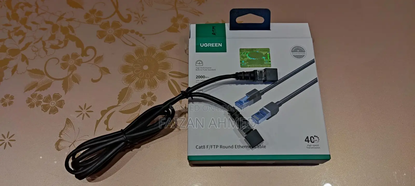 Onu Router Rj45 Cat5e 1ge Cable Stock Original