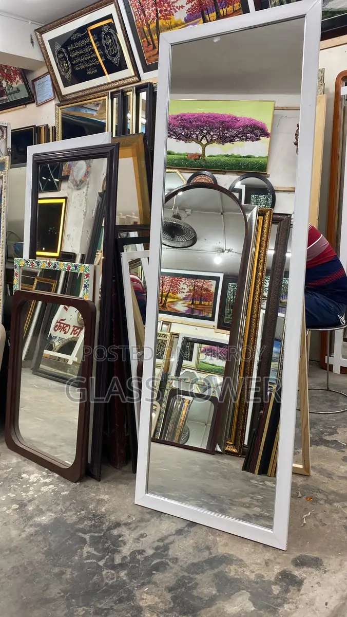 Premium Wood Stand Mirror Frame