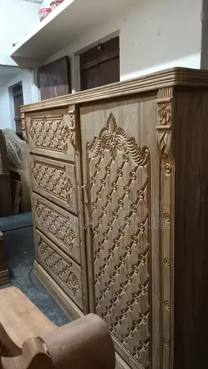 Beautifully Designed Chittagong Teak Wood Wardrobe for Your Room – At an Affordable Price