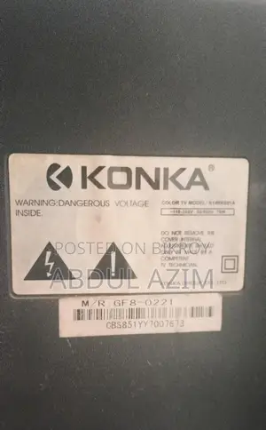 Konka 14-inch CRT Working TV