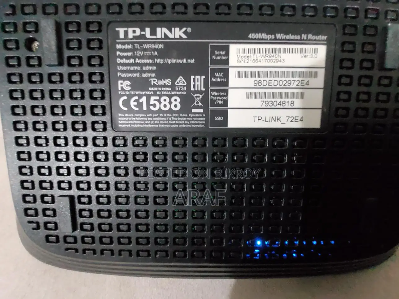 Tp-link Wr940n (450mbps)