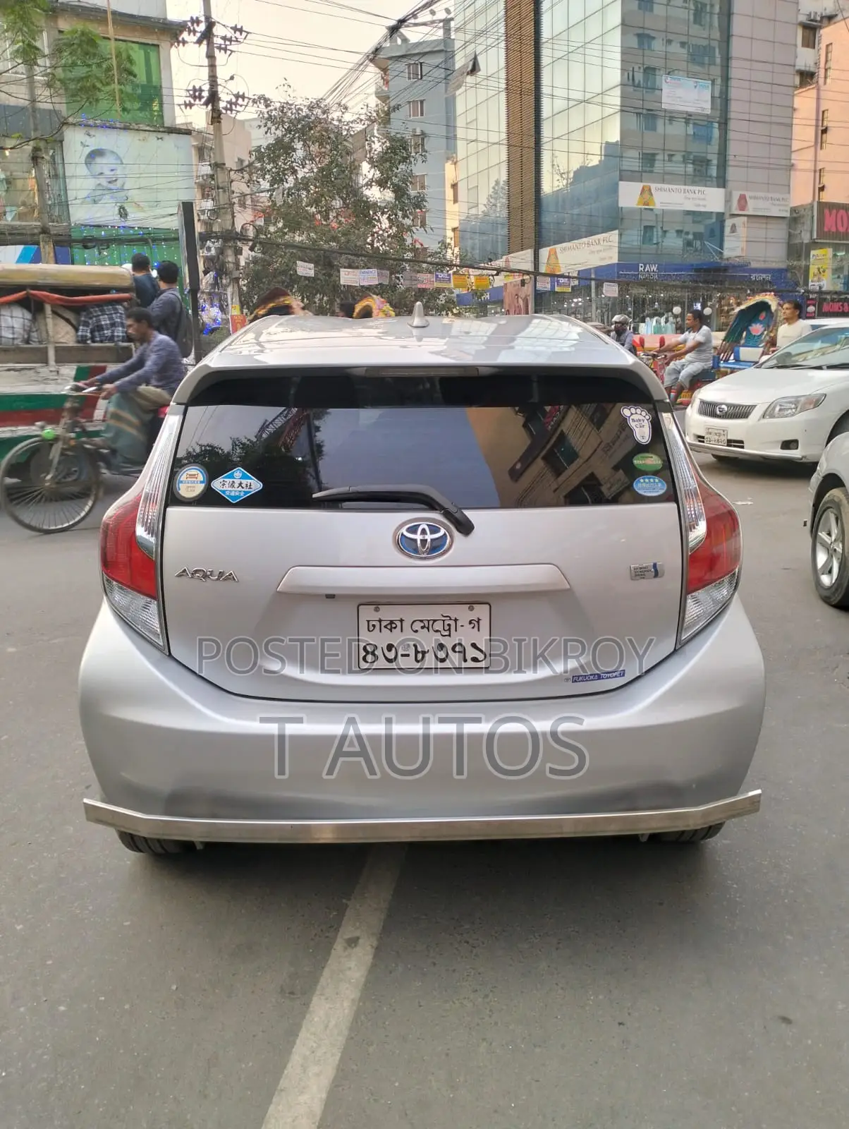 Toyota Aqua new shape 2015
