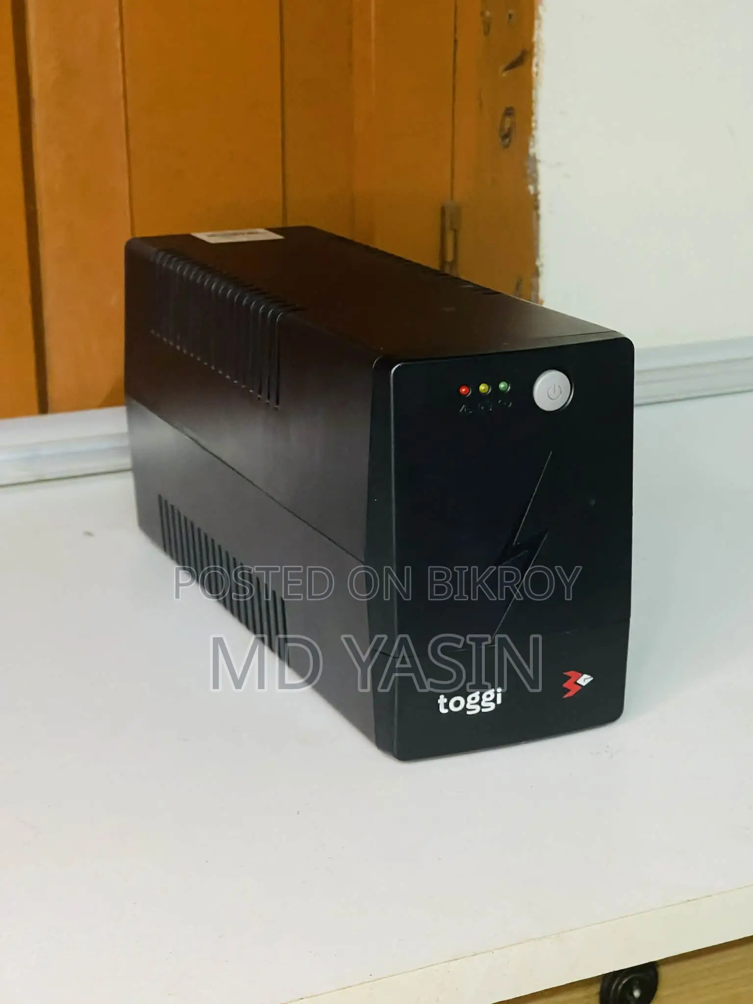Toggi 650va Ups – Used But Fully Working | Pc & Router Backup