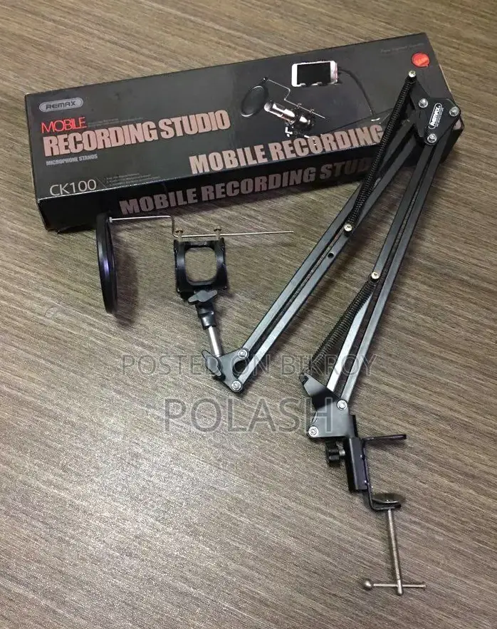 Microphone And Mobile Recording Stand
