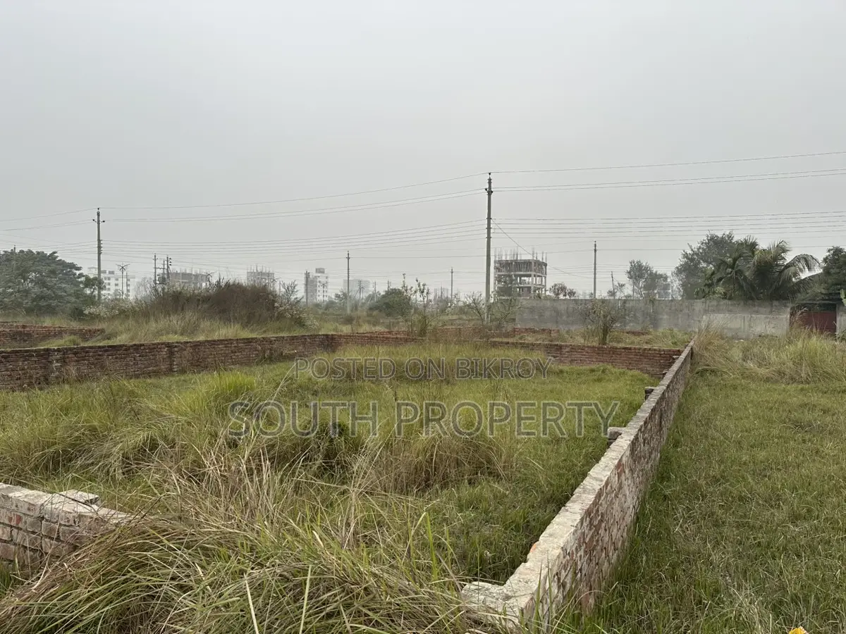 Block-P || 3+3=6 Katha Plot for Sale, South Facing